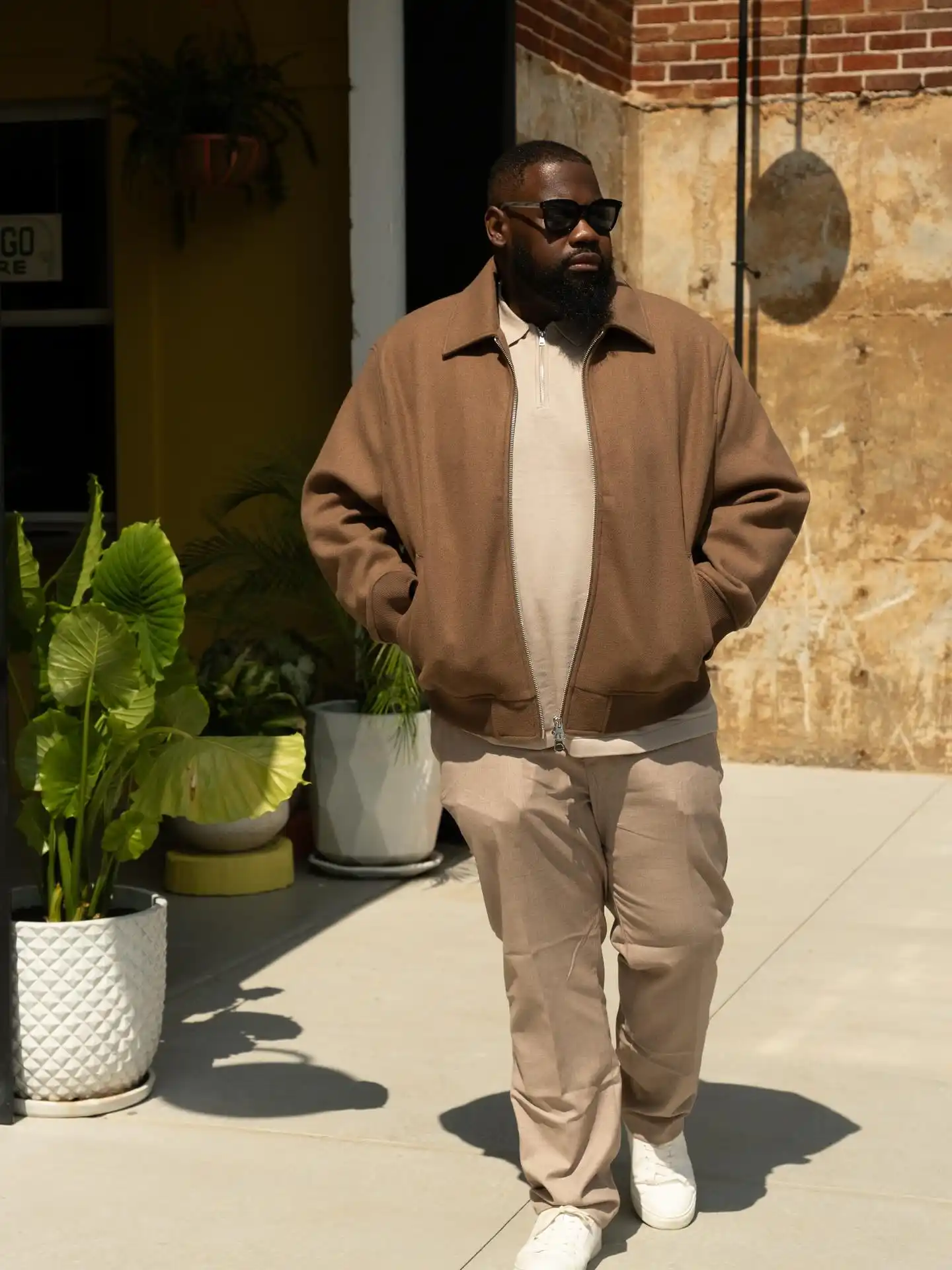 Big men workwear style