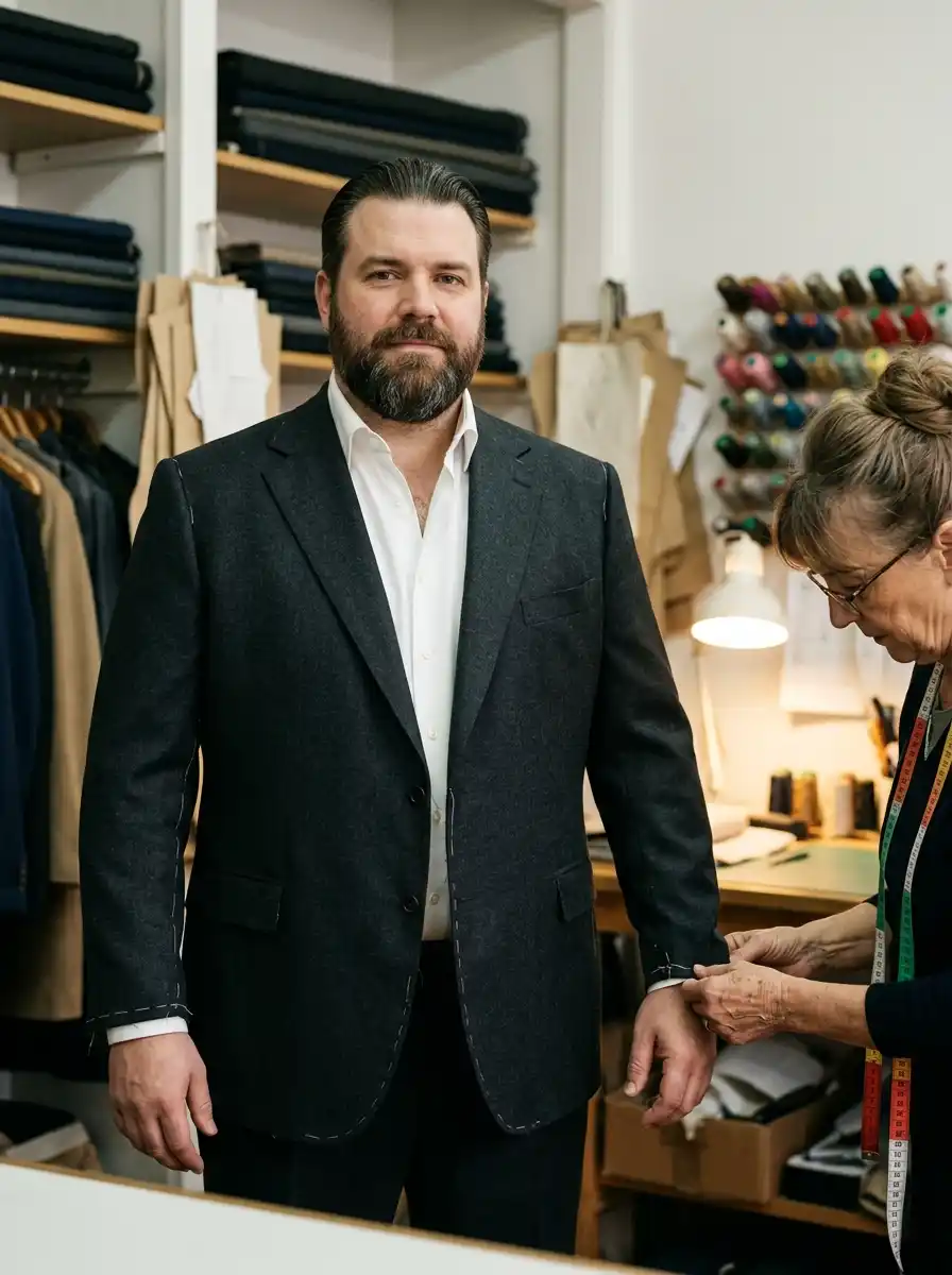 How to Shop for a Wedding Suit When You're Plus Size 12 Book your tailor at least six weeks out