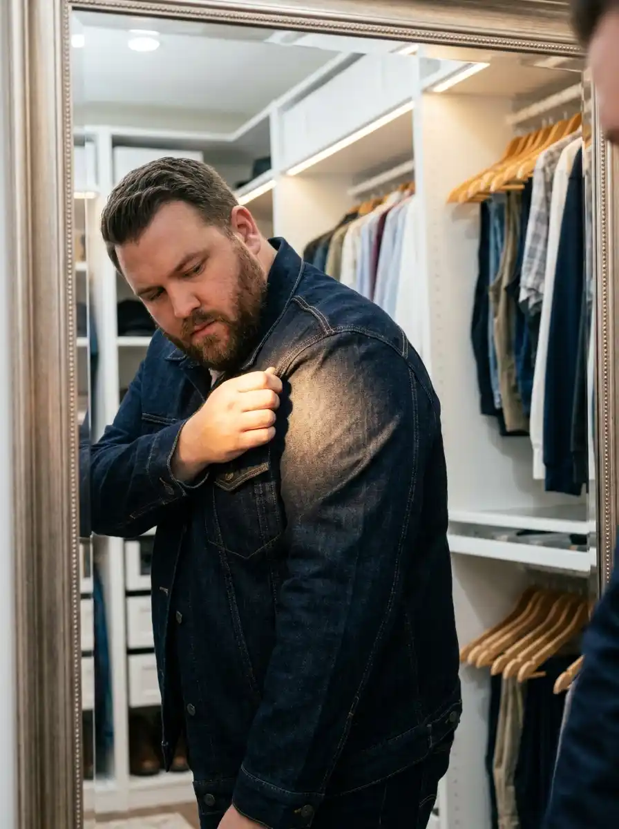 How to Transition Your Outfits from Summer to Fall as a Big Guy 7 Choose one structured jacket that fits the shoulders