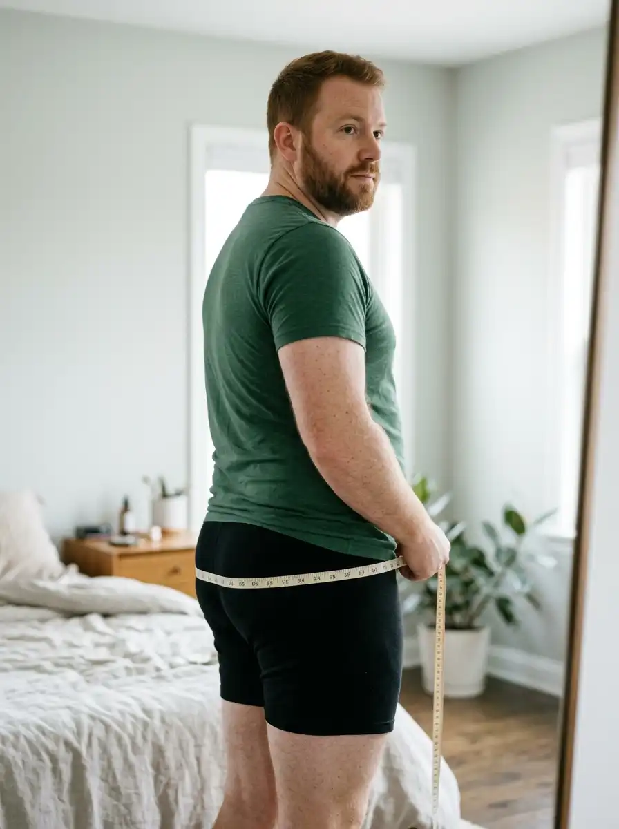 How to Measure Yourself for Plus Size Clothing Before You Order Online 7 Circle the Tape Around the Fullest Part of Your Seat