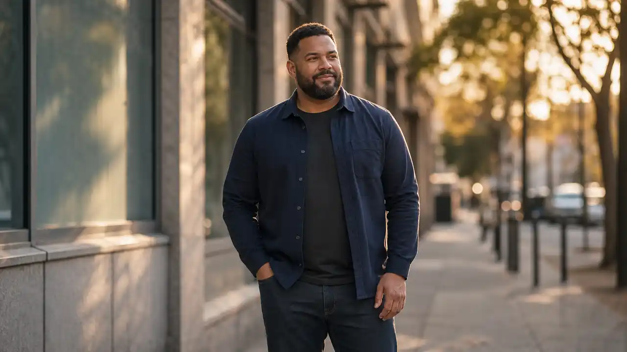 How to Dress Confidently as a Bigger Guy