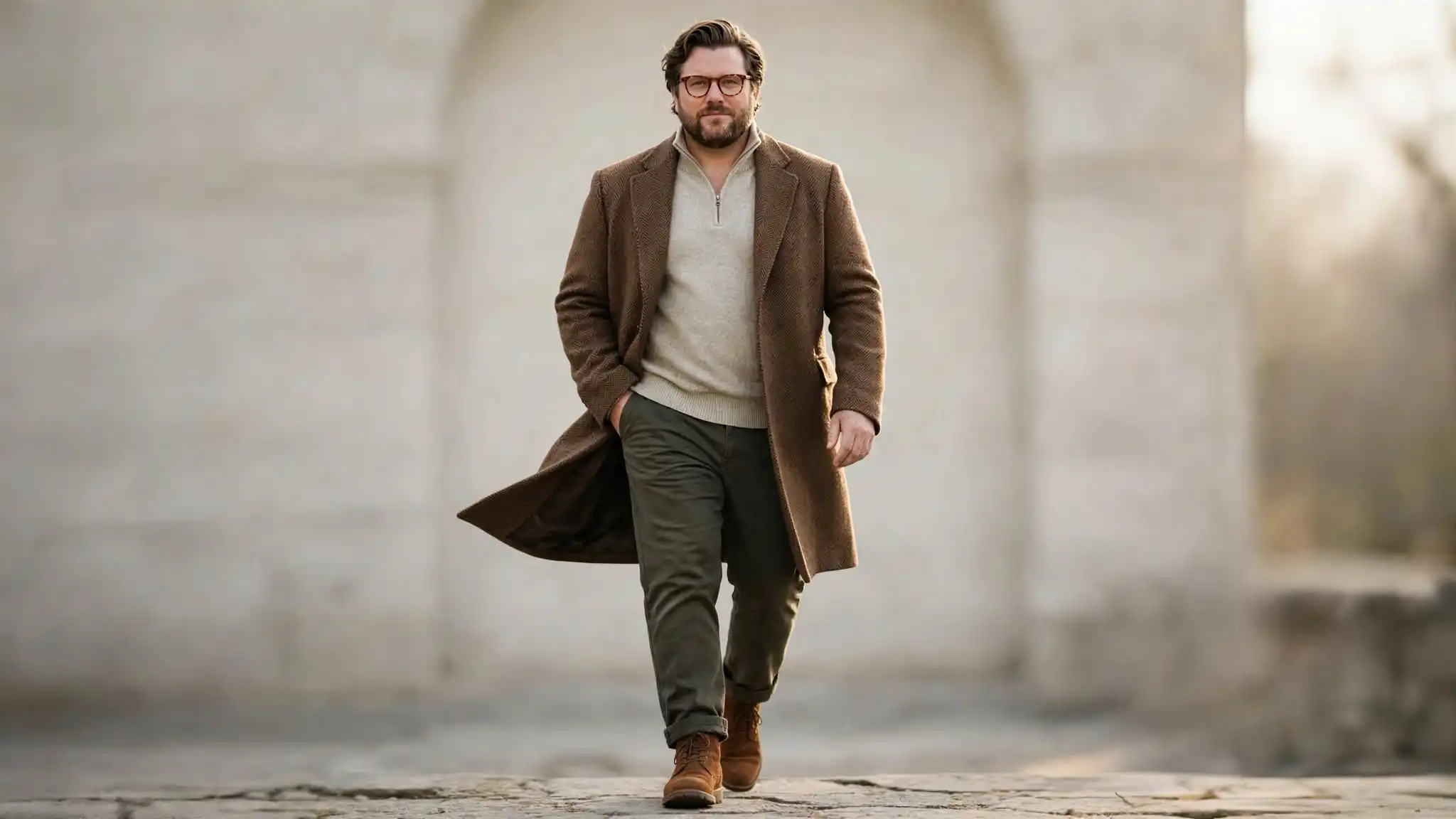 How to Dress for Cold Weather as a Plus Size Man