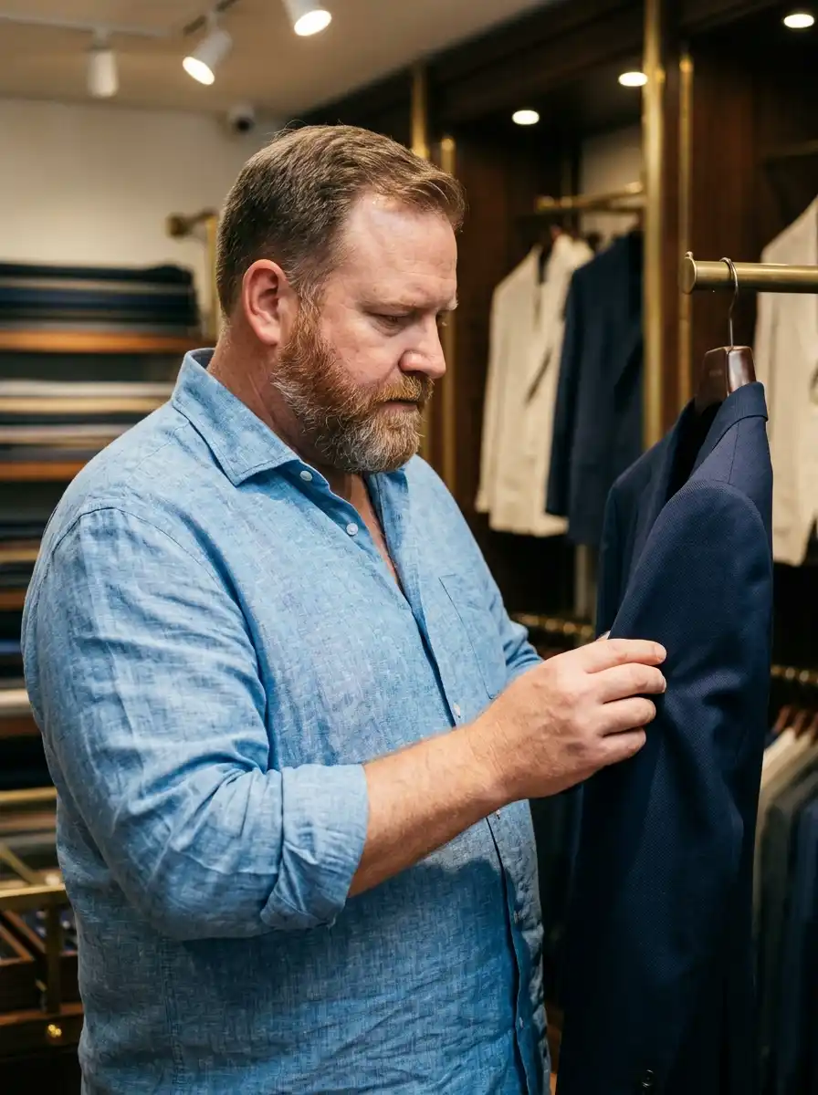 How to Shop for a Wedding Suit When You're Plus Size 5 Match the fabric to the season and dress code