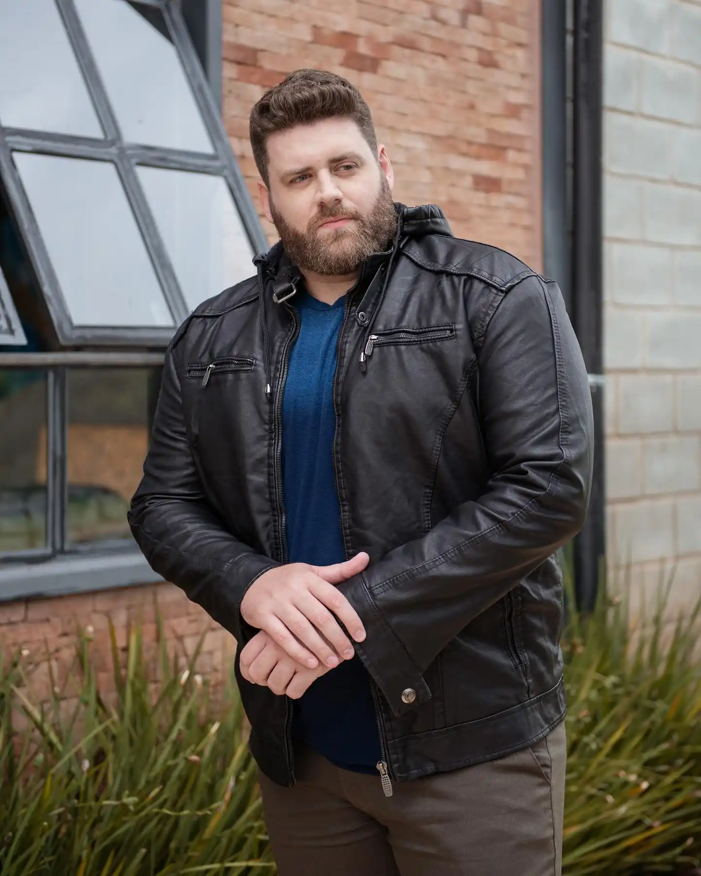Plus size men jackets