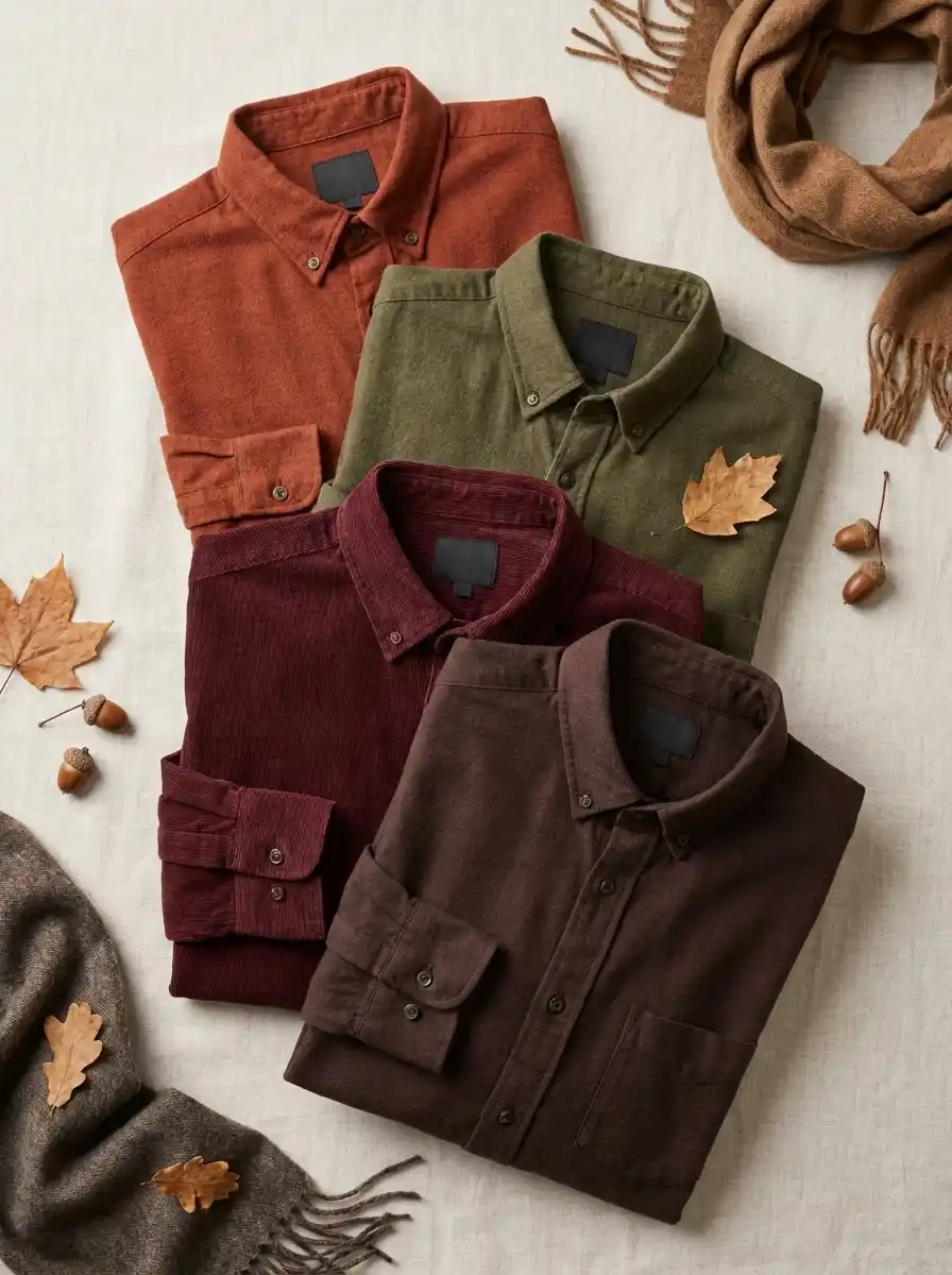 How to Transition Your Outfits from Summer to Fall as a Big Guy 6 Shift colors toward fall tones