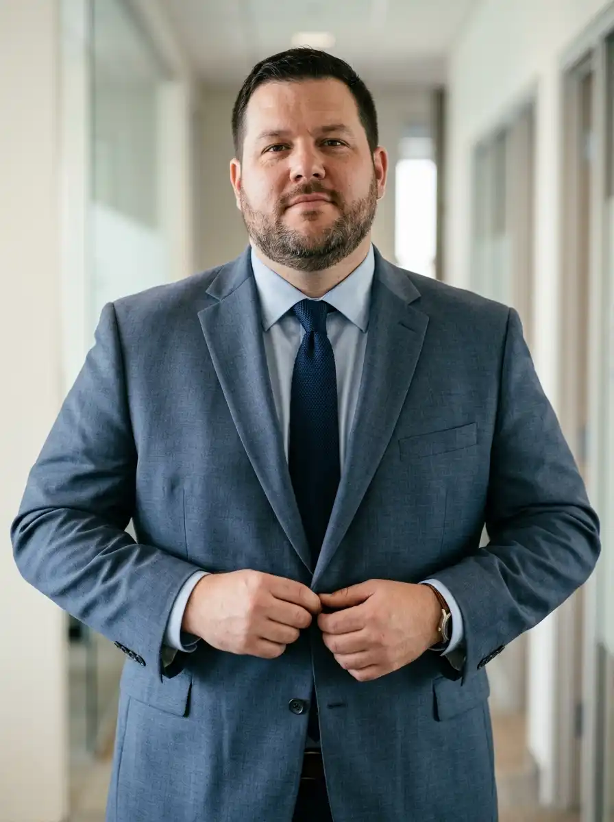 How to Dress for a Client Meeting as a Bigger Guy 7 The 10 Minute Check Before You Walk In