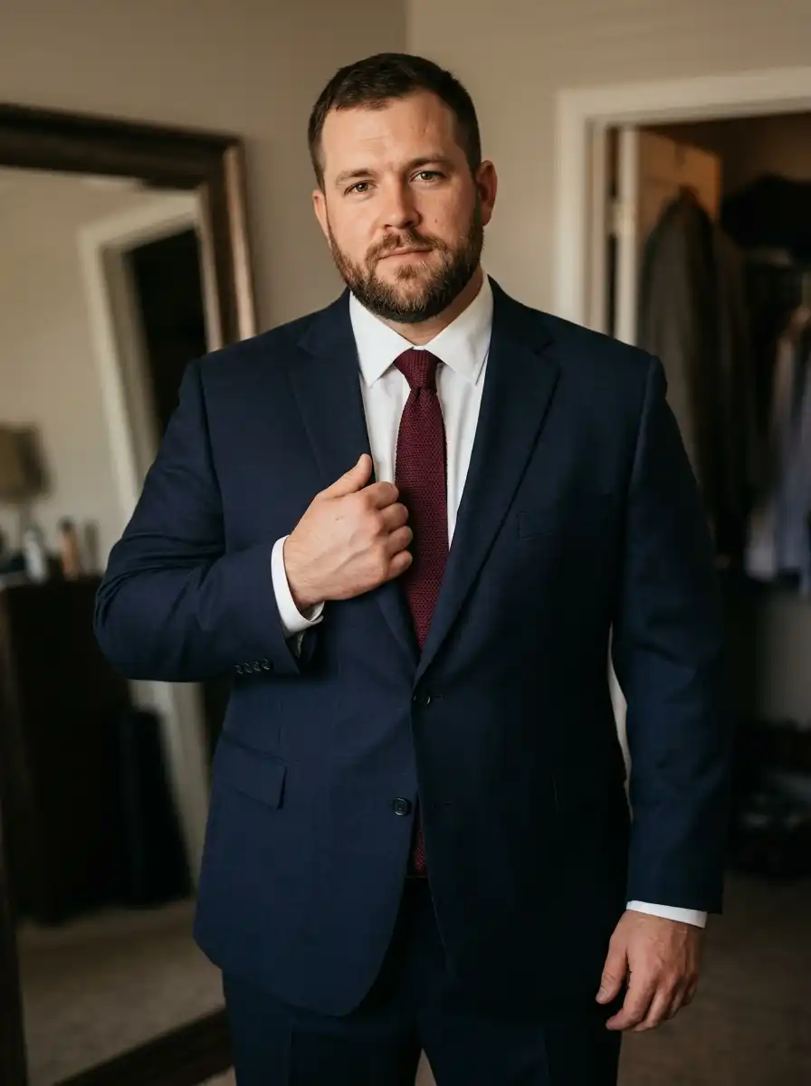 How to Dress for a Client Meeting as a Bigger Guy 3 The 6 Fit Points That Decide How You Look