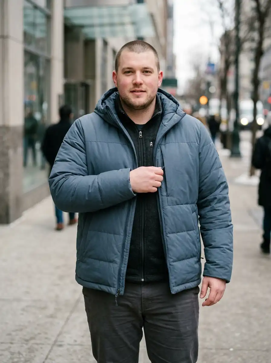 How to Dress for Cold Weather as a Plus Size Man 2 Why Do You Feel Warm Standing Still but Sweaty When You Move