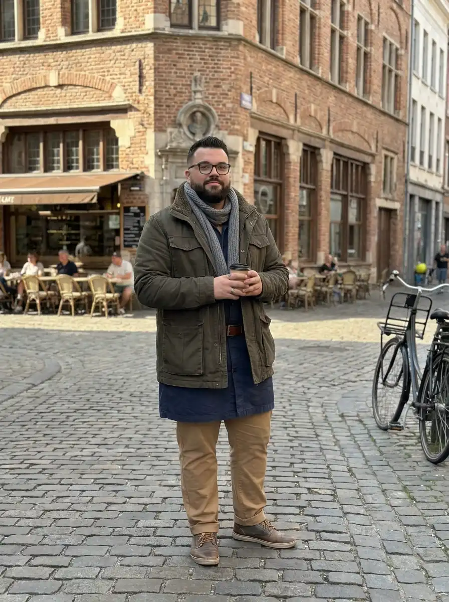 casual winter outfits for big guys