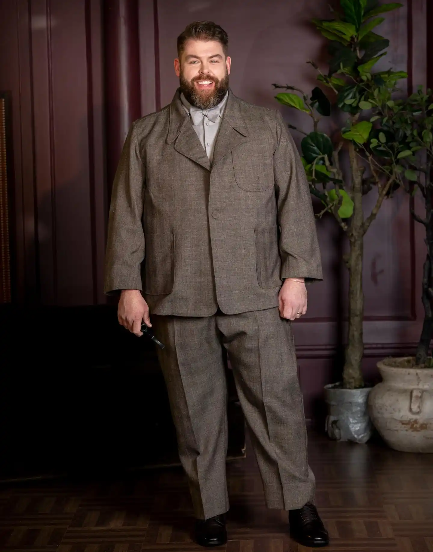 plus size groom outfits