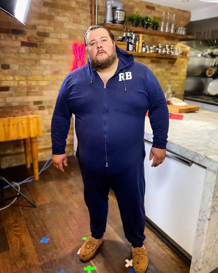 A Navy Hooded Jumpsuit for a Lazy Birthday at Home