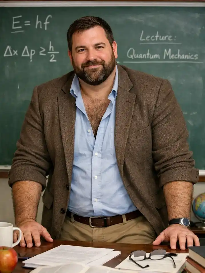 18 Winter Office Outfits for a Bigger Frame 16 Brown Tweed Blazer, Light Blue Shirt and Khakis for Academic Offices