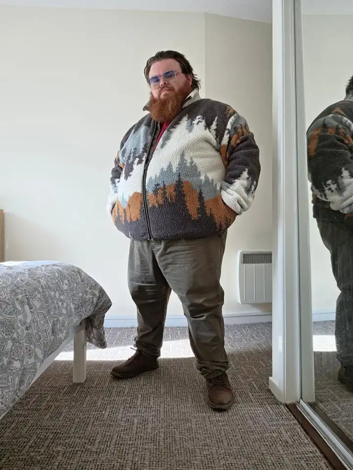 winter outfits for big men